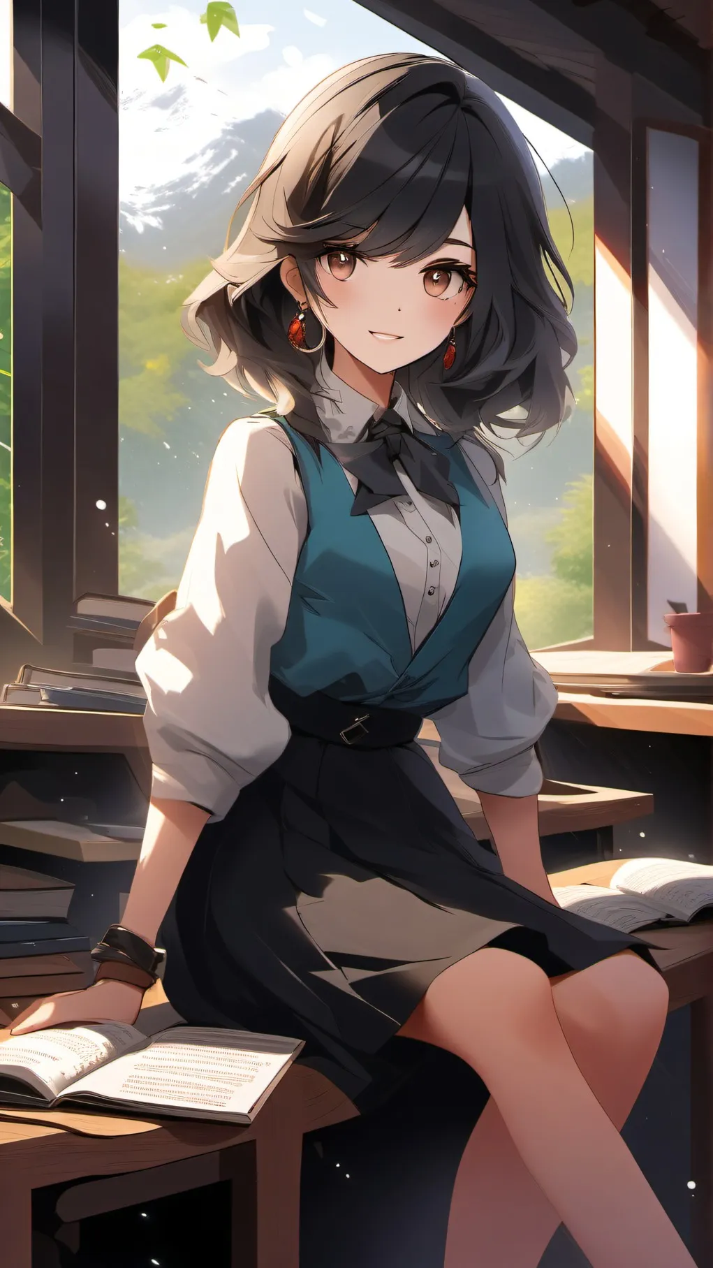 ai character: teacher party 1.1  background