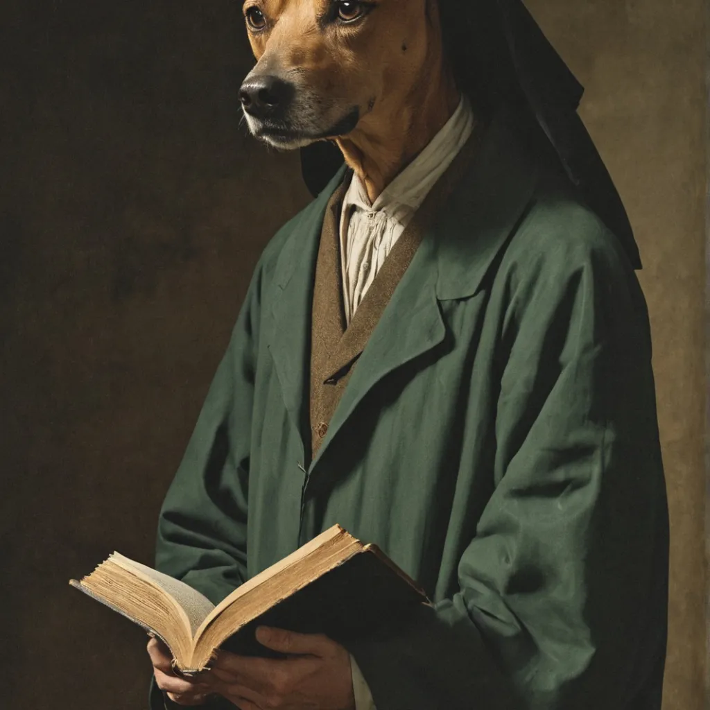 chat with ai character: Dog man