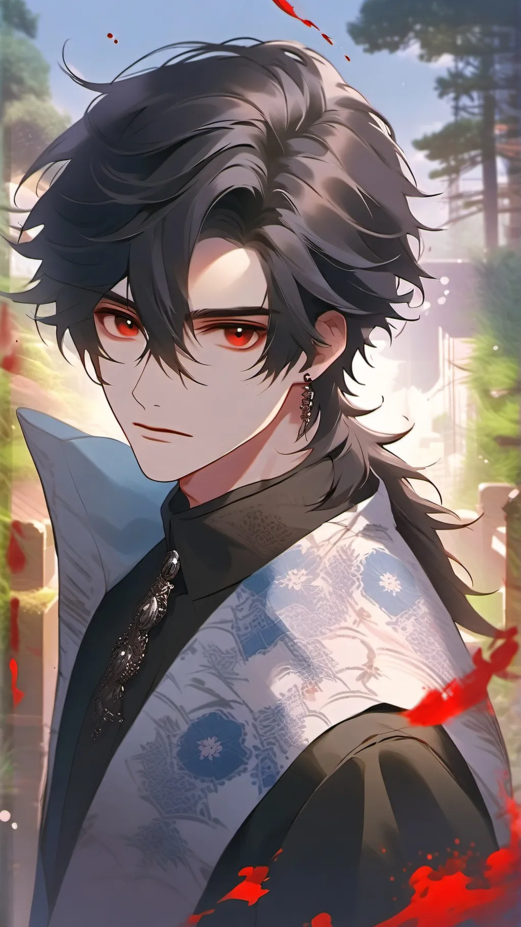ai character: ~The Vampire~ background