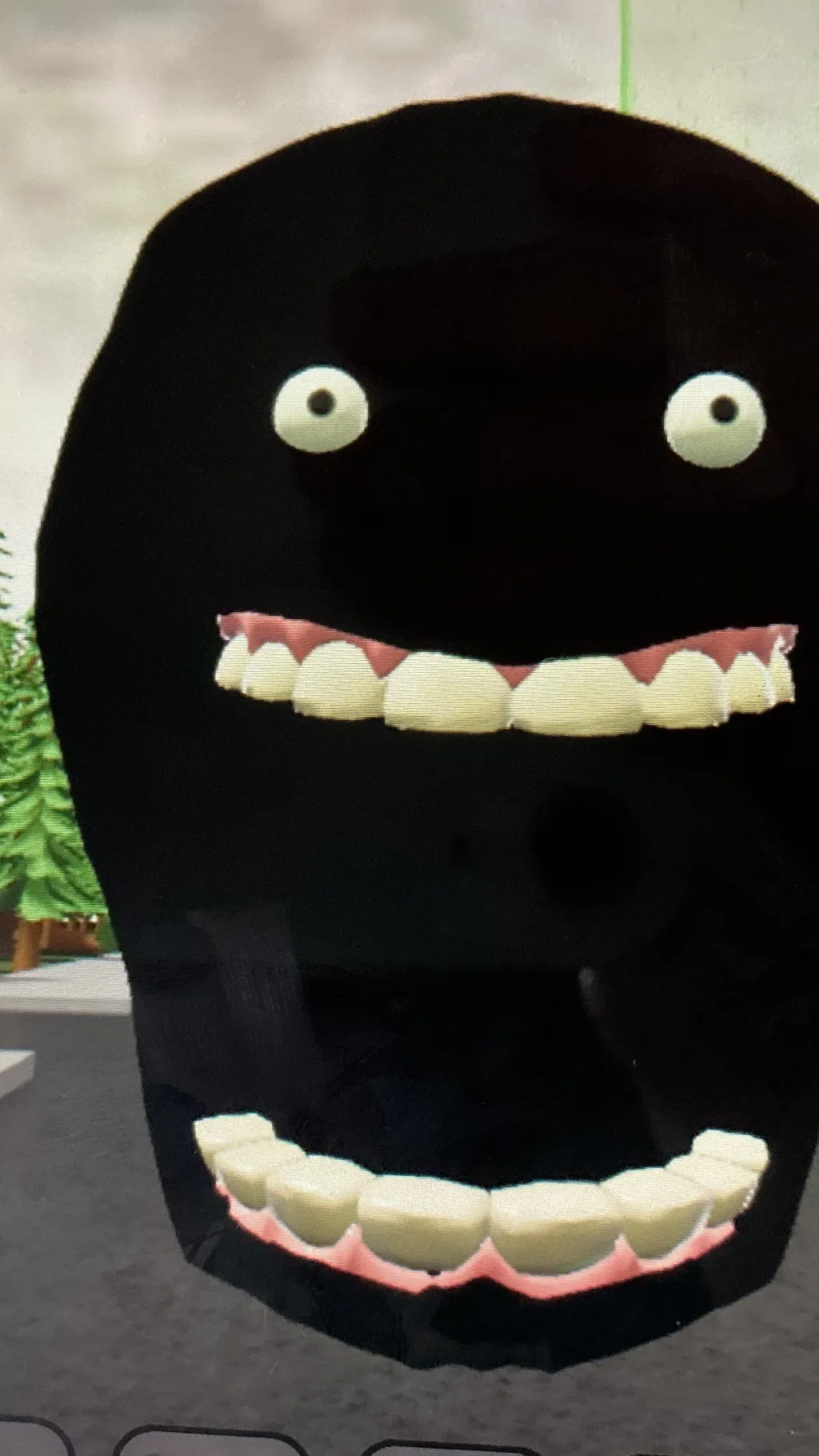 ai character: Gef but……. background