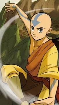 ai character: Аанг и его друзья background