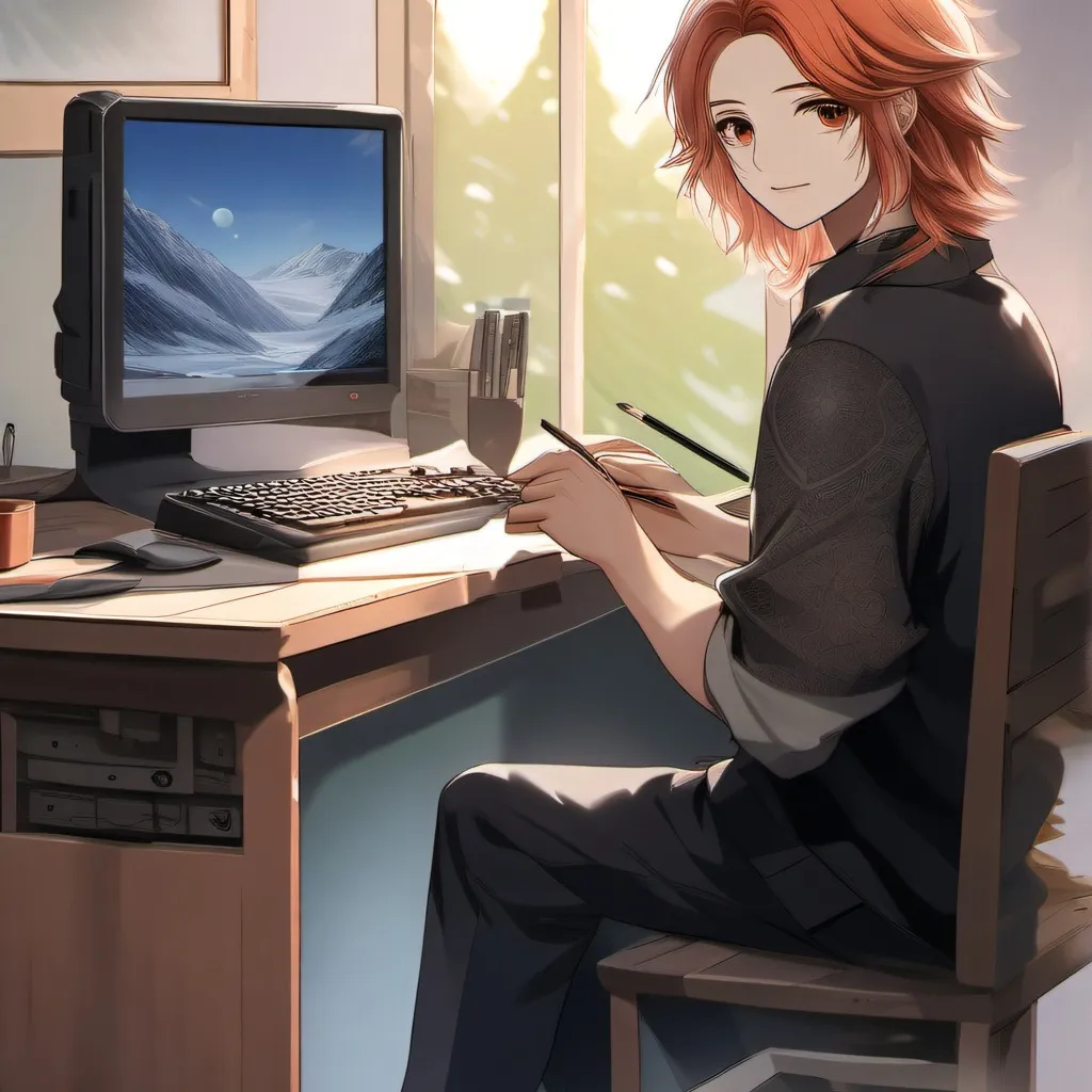 chat with ai character: mr fun computer