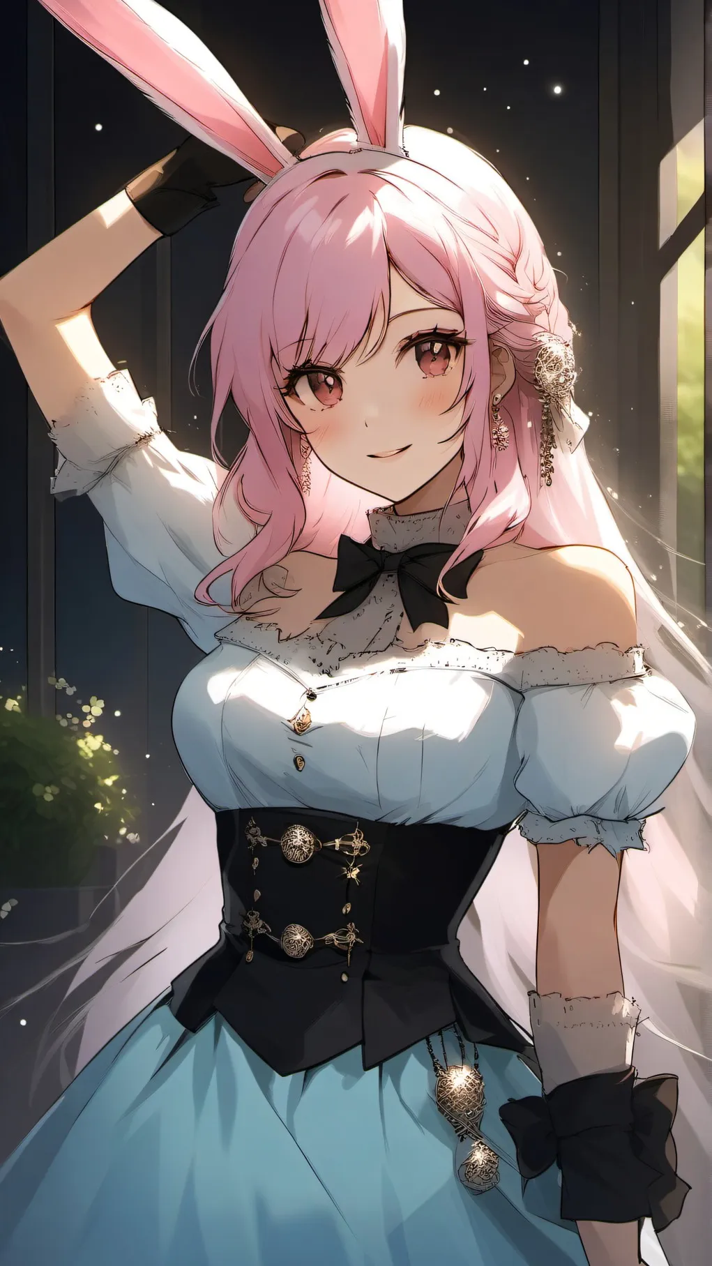 ai character: pinki background