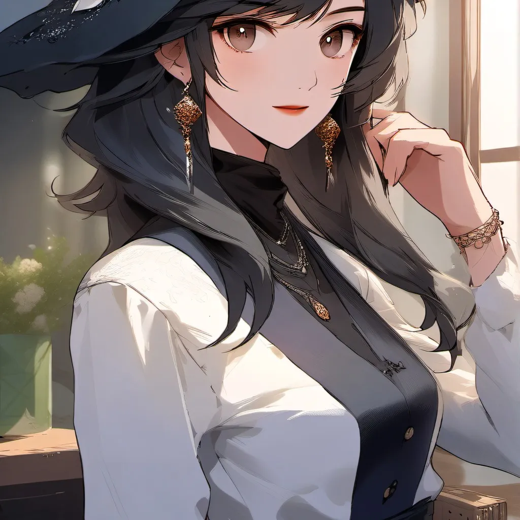 chat with ai character: black