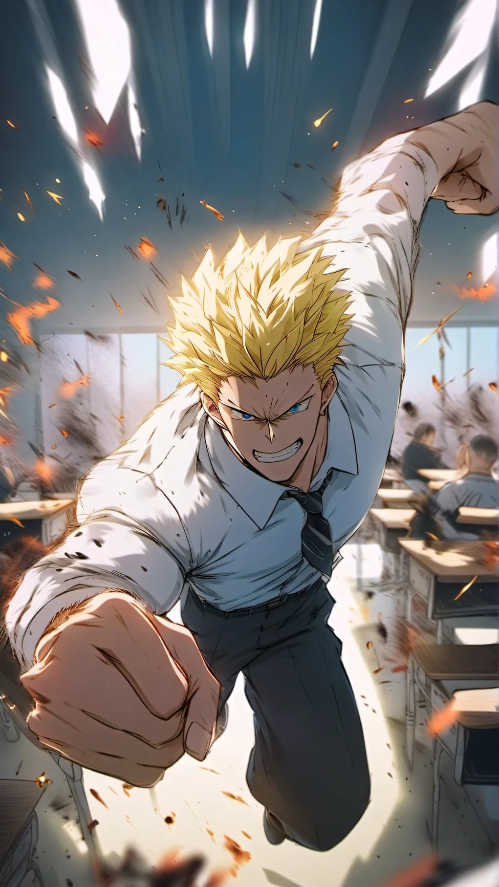 ai character: junior background