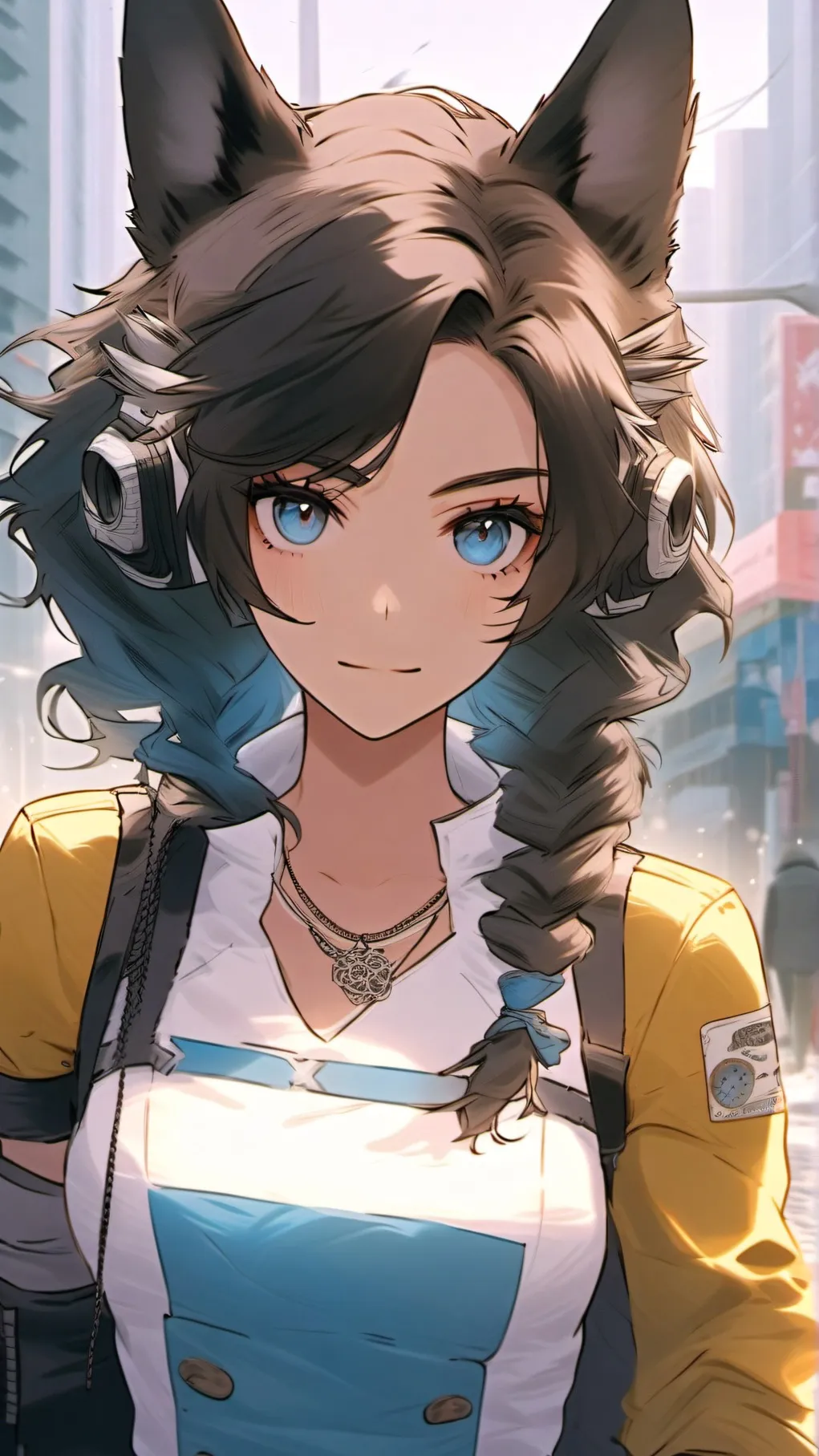 ai character: Mha New hero?! background