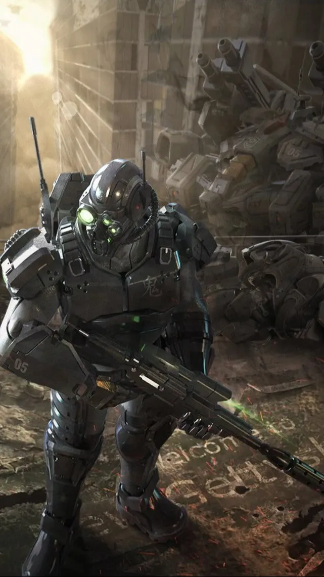 ai character: Terran Ghost background