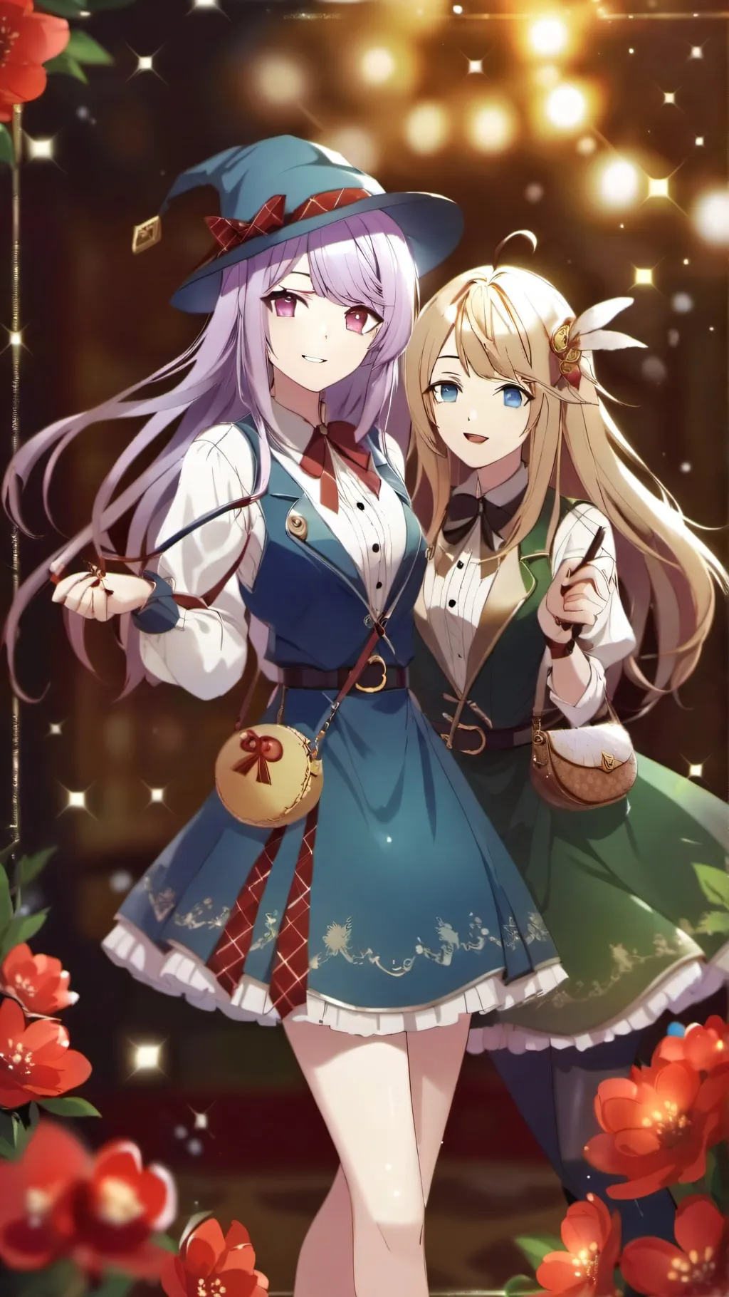 ai character: Anna&Jessica background