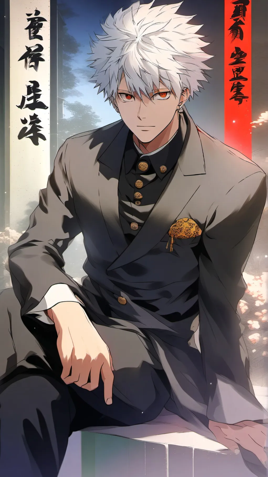 ai character: yuji dumbass background
