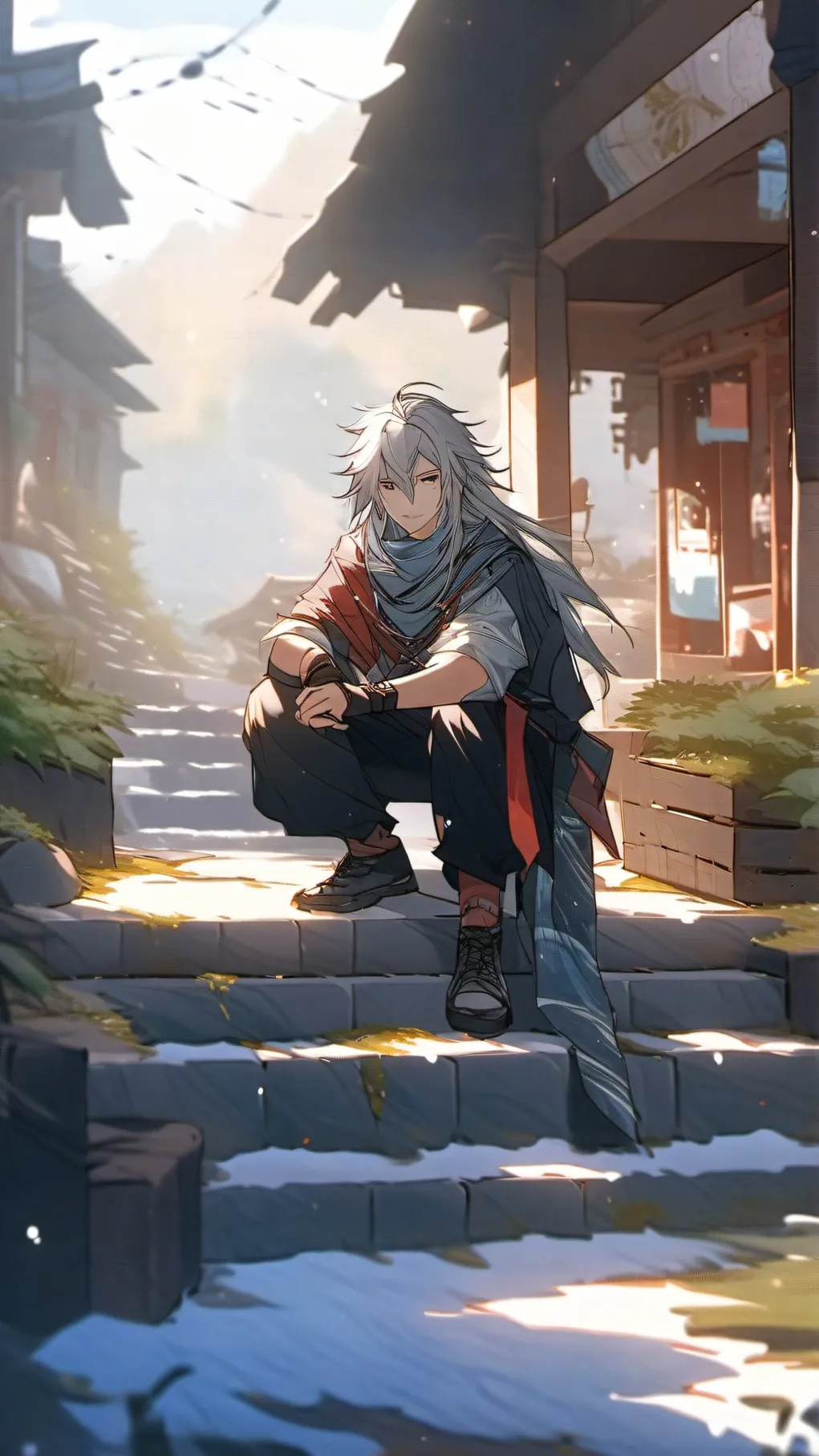 ai character: kny dare:O background