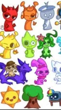 ai character: Sprunki background