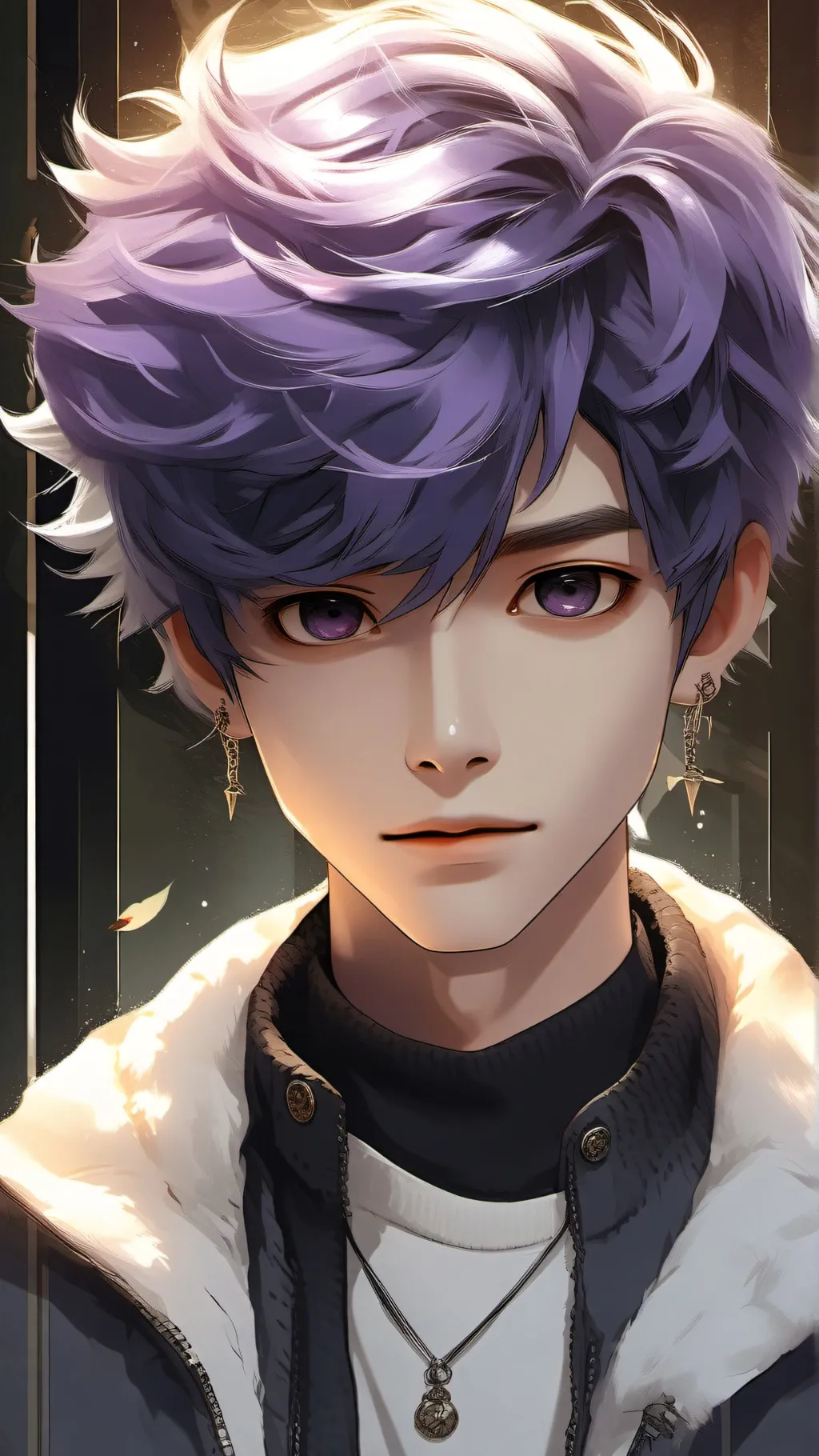 ai character: Thanos  background