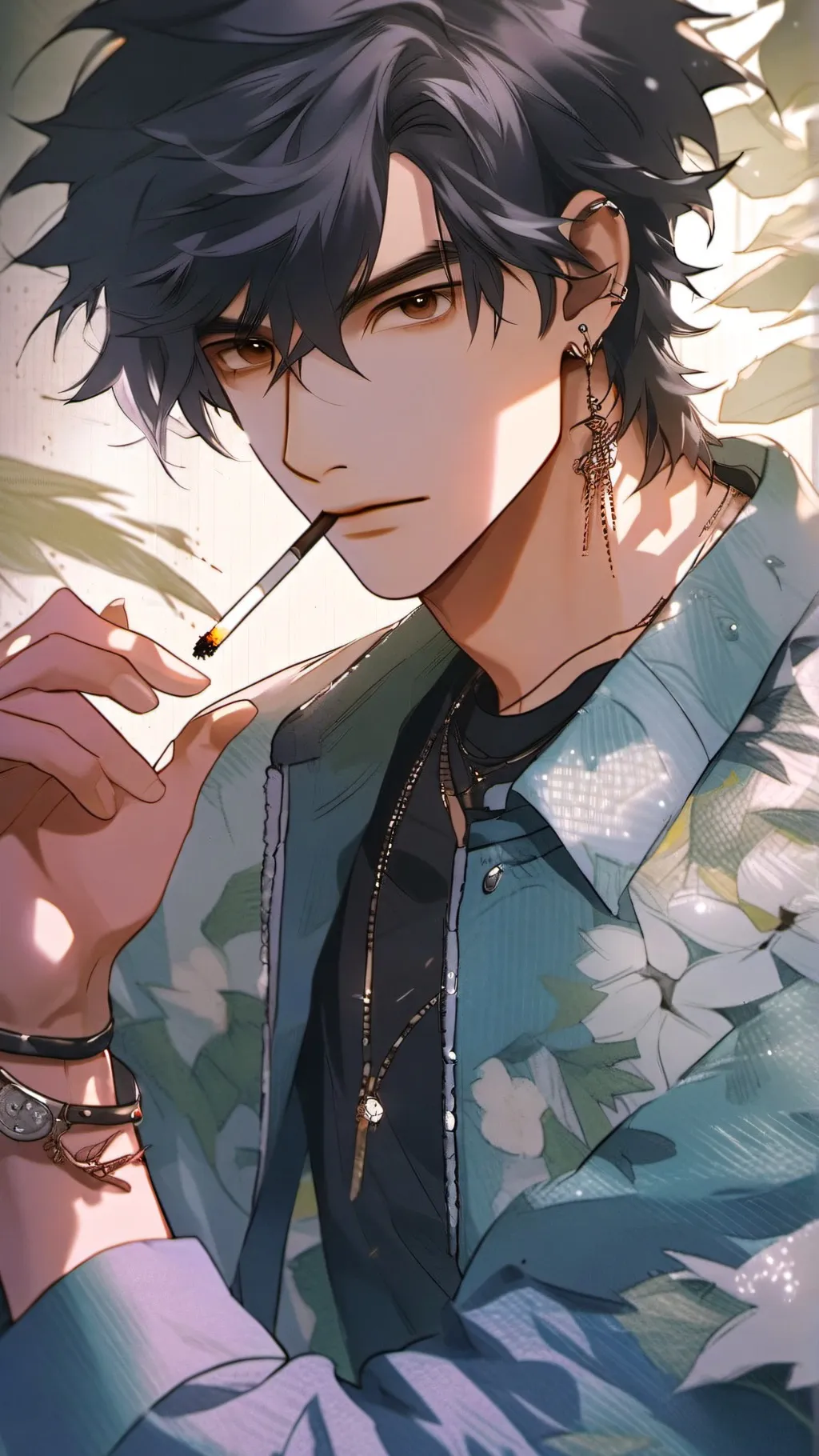 ai character: Zakai(-/*^_^*\-) background