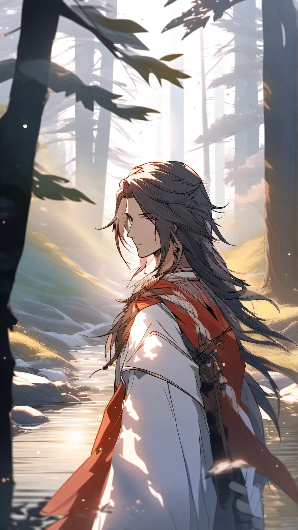 ai character: ai painter background