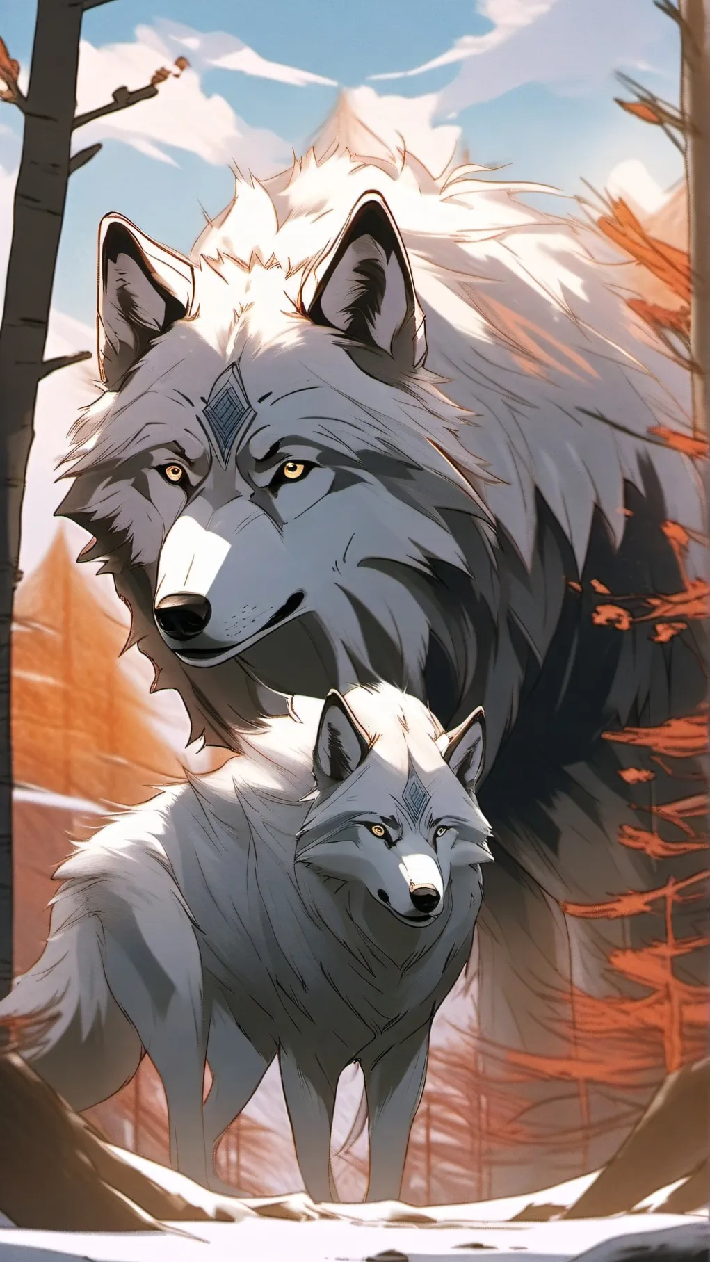 ai character: Storm background