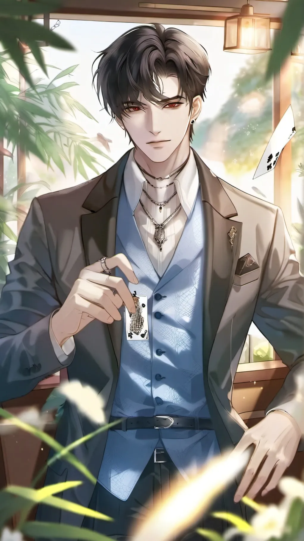 ai character: Mafia boss background