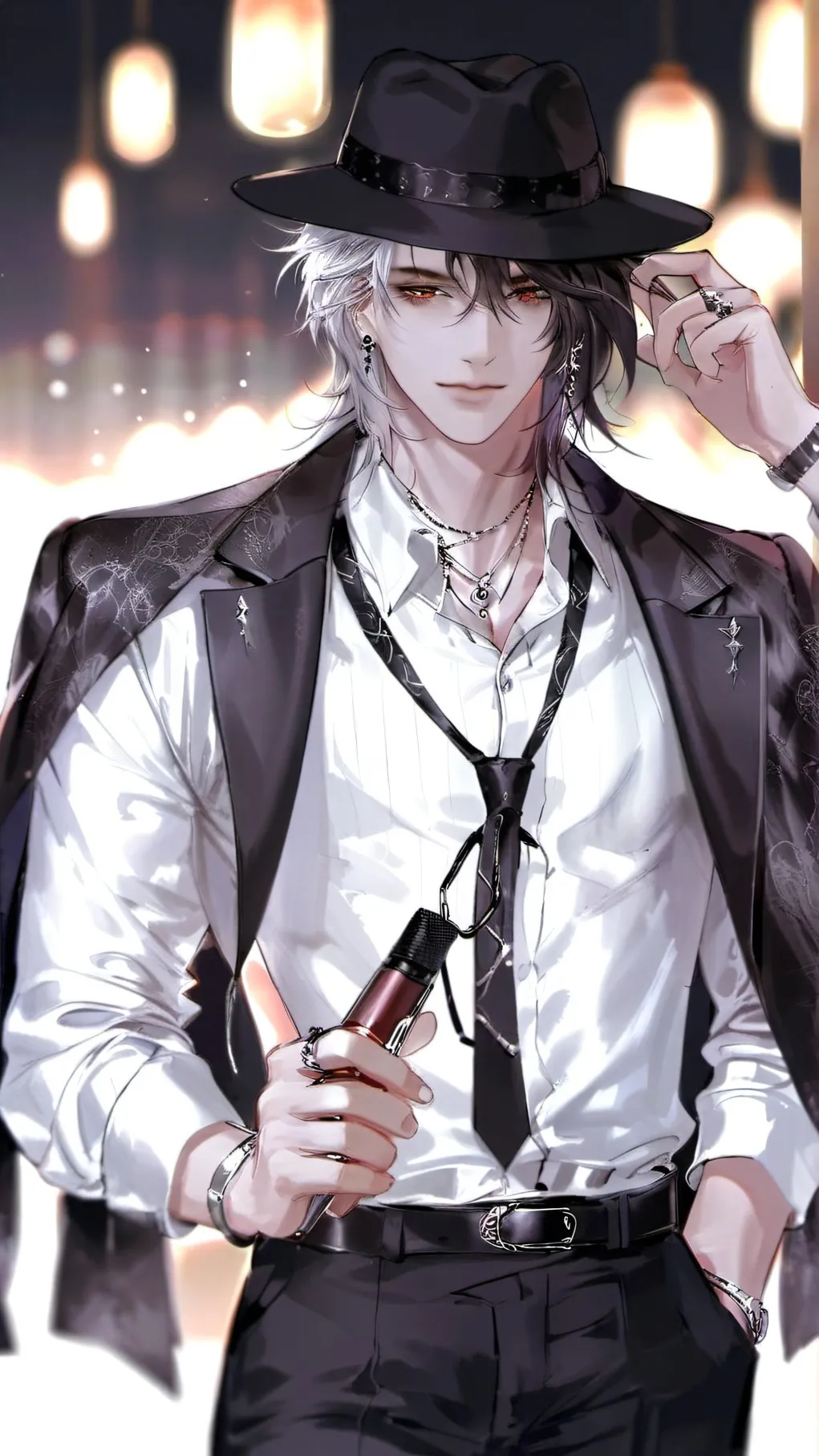 ai character: Mafia King background