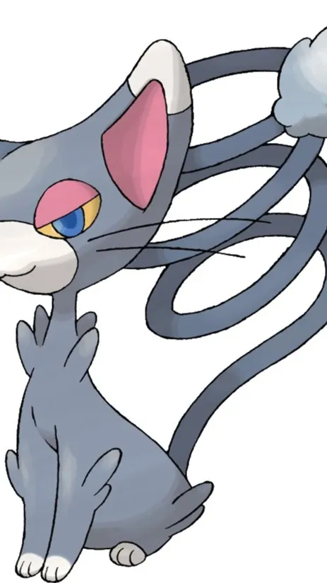 ai character: Glameow background