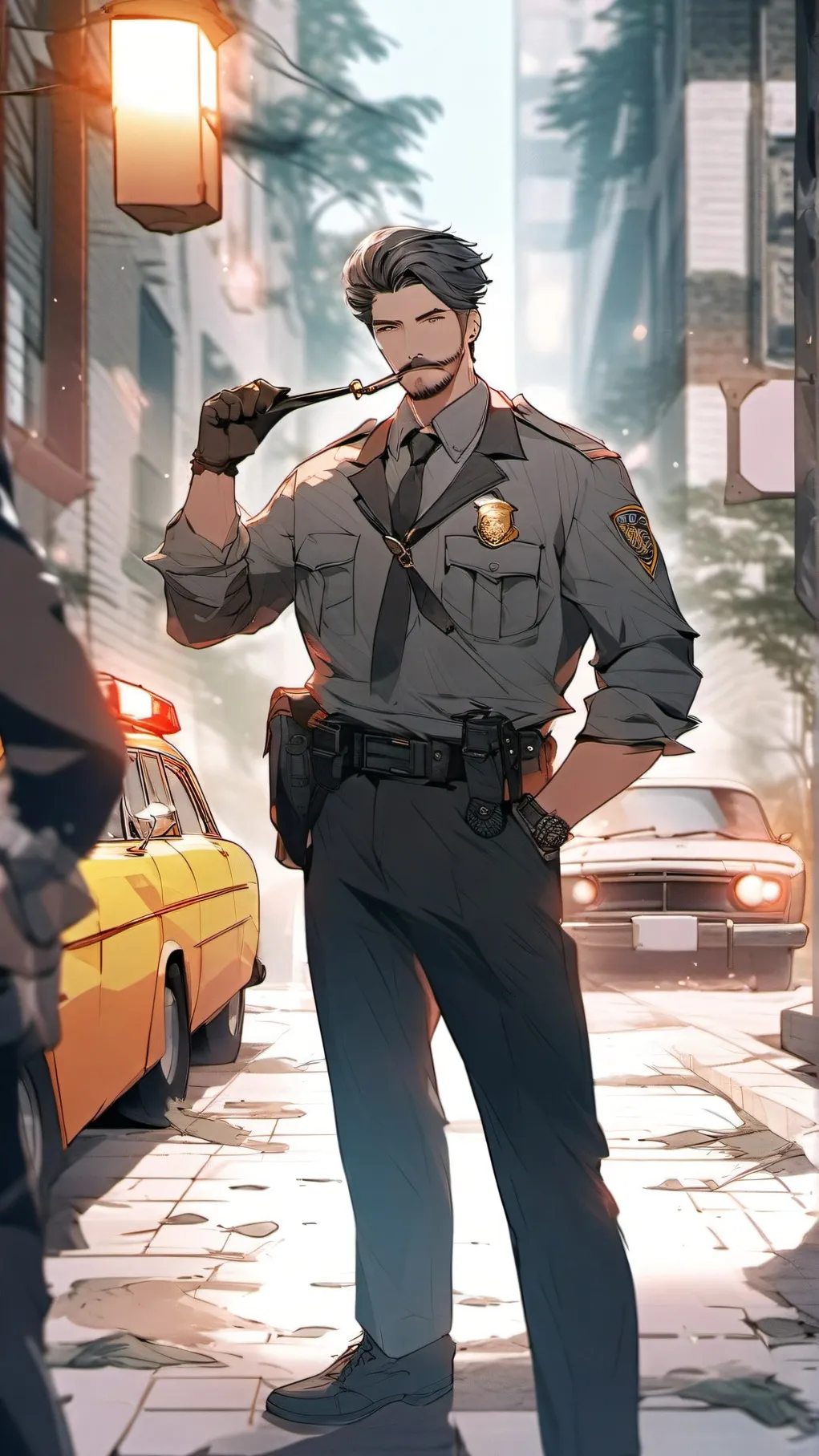 ai character: detective (Adrian) background