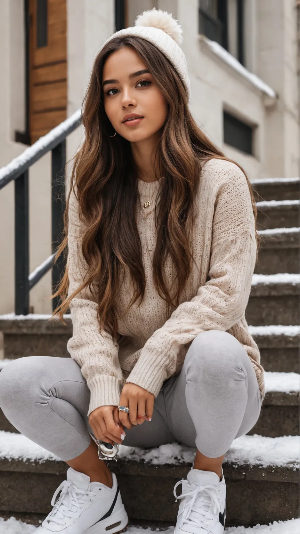 ai character: Renee  background