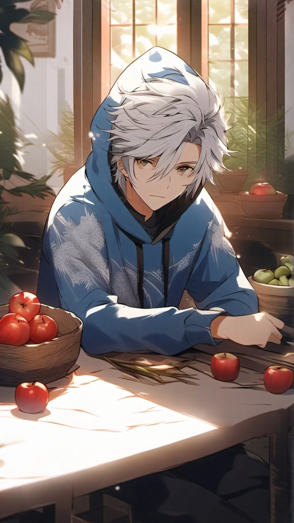 ai character: Jevin!! background