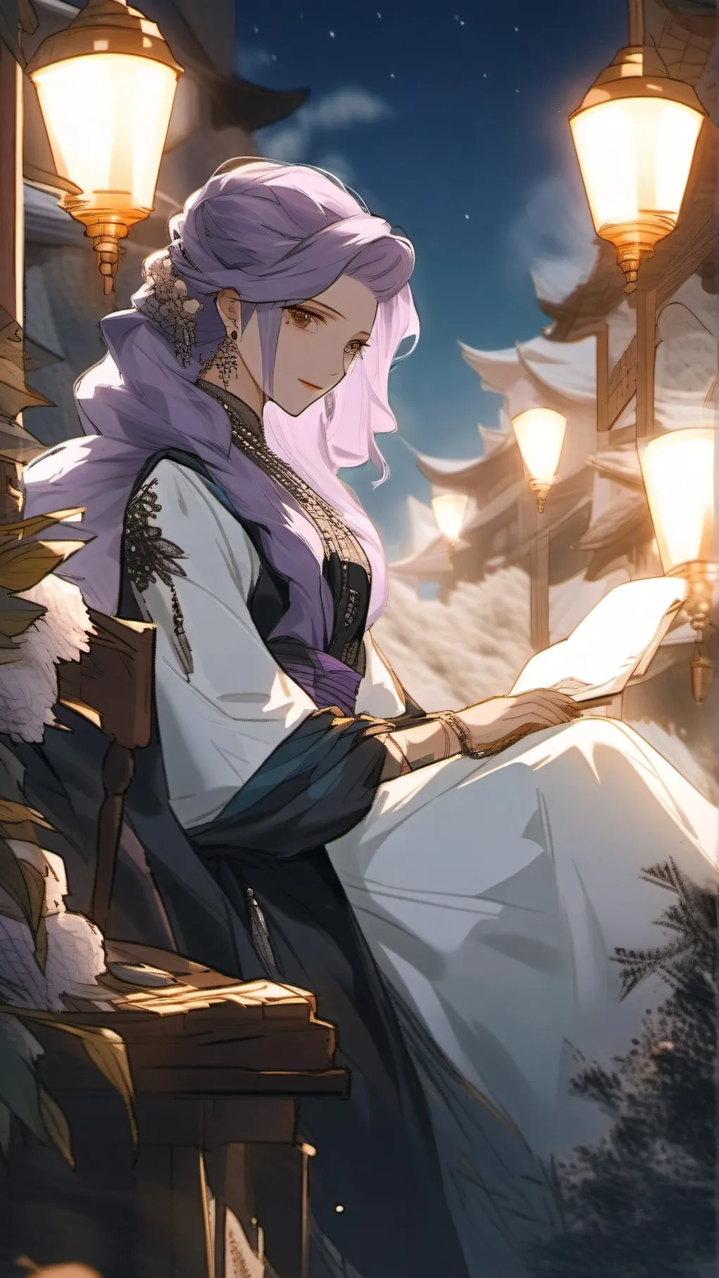 ai character: Forbidden Love DW background