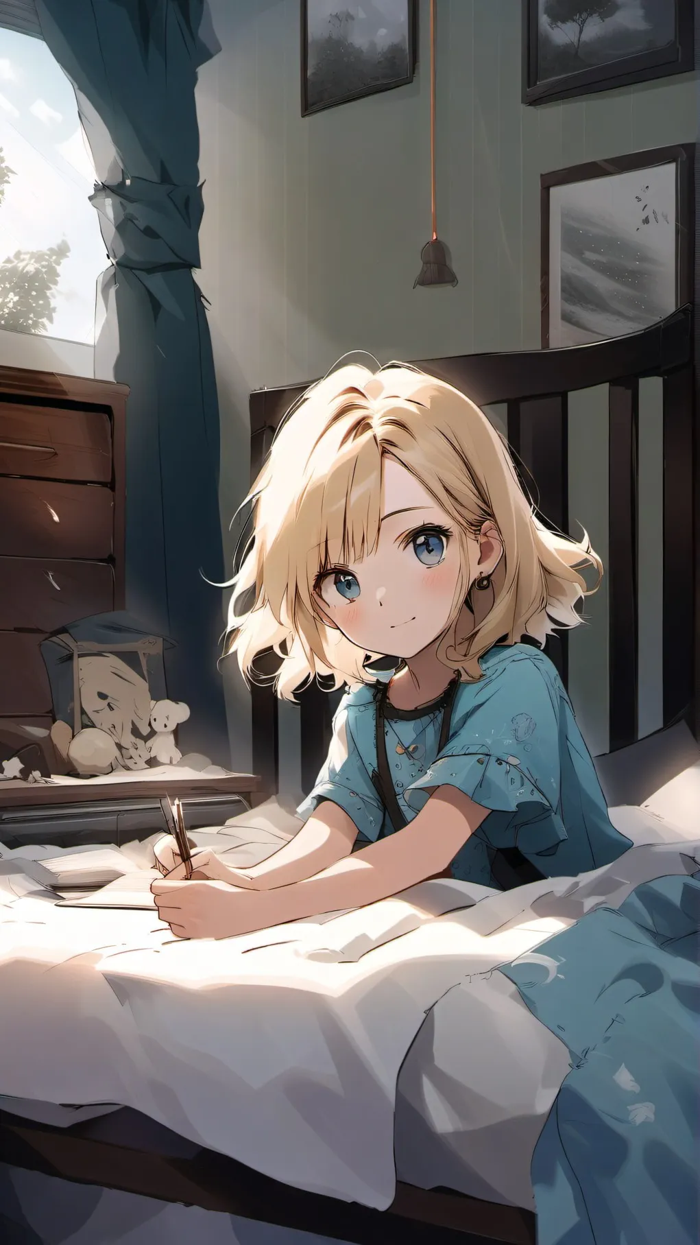 ai character: lily background