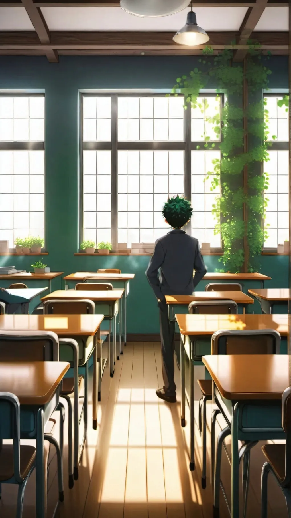 ai character: MHA clas 1-A background