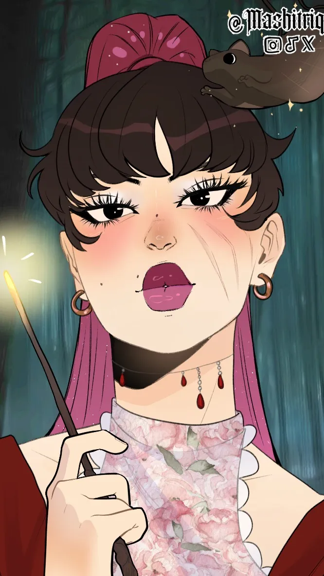 ai character: Daisy-mae Lupin OC background