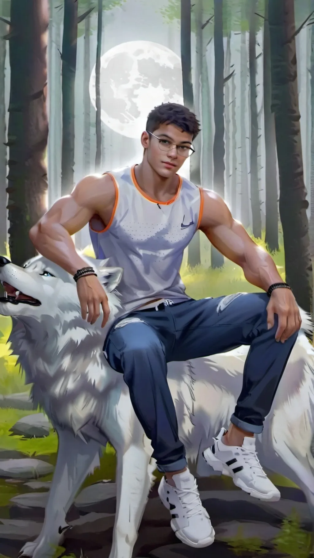 ai character: Isaiah Knight background