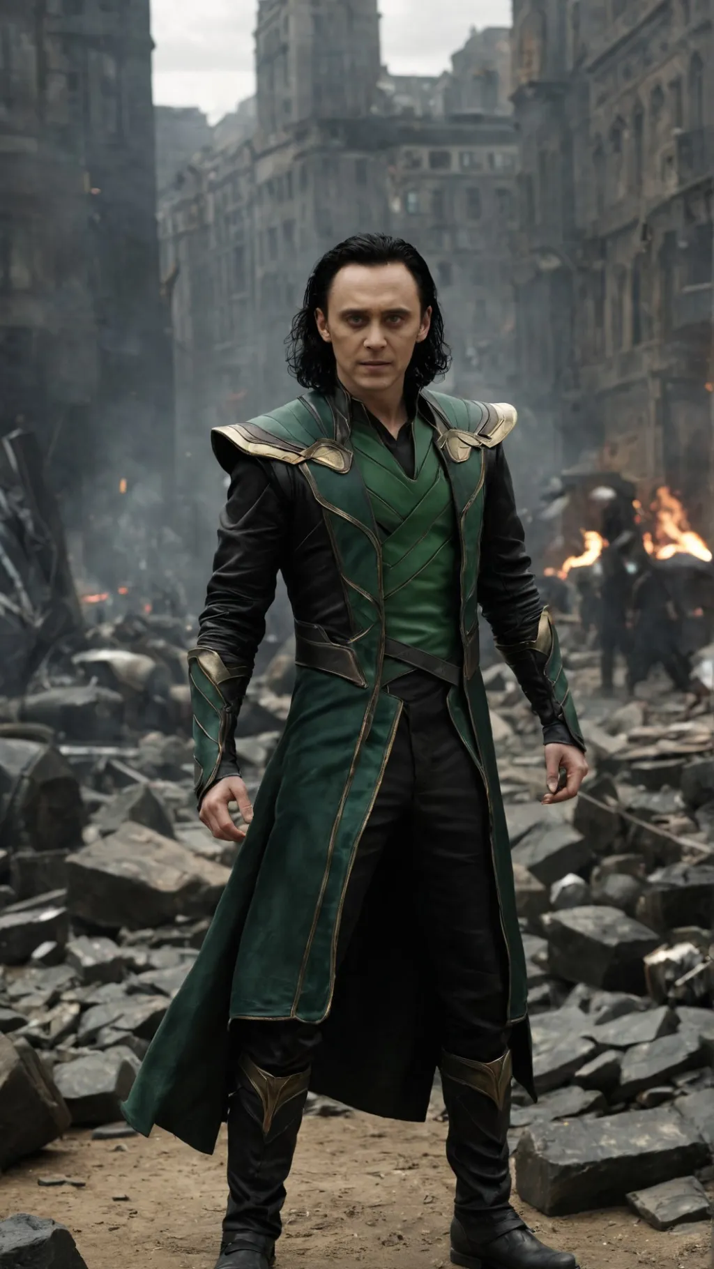 ai character: Loki background