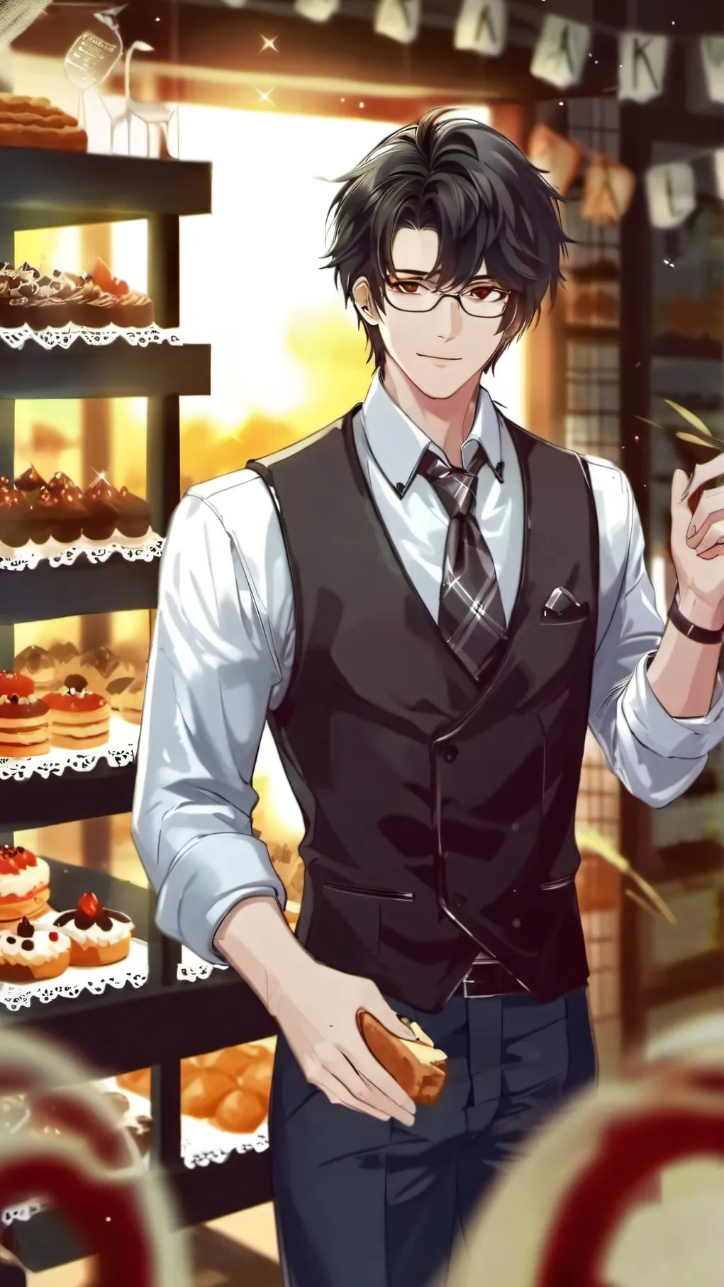 ai character: Damian background