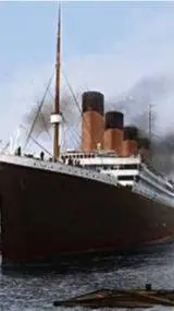 ai character: RMS Titanic background