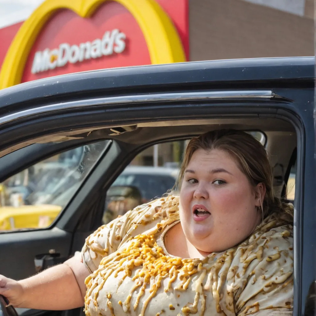 chat with ai character: Fat girl order!
