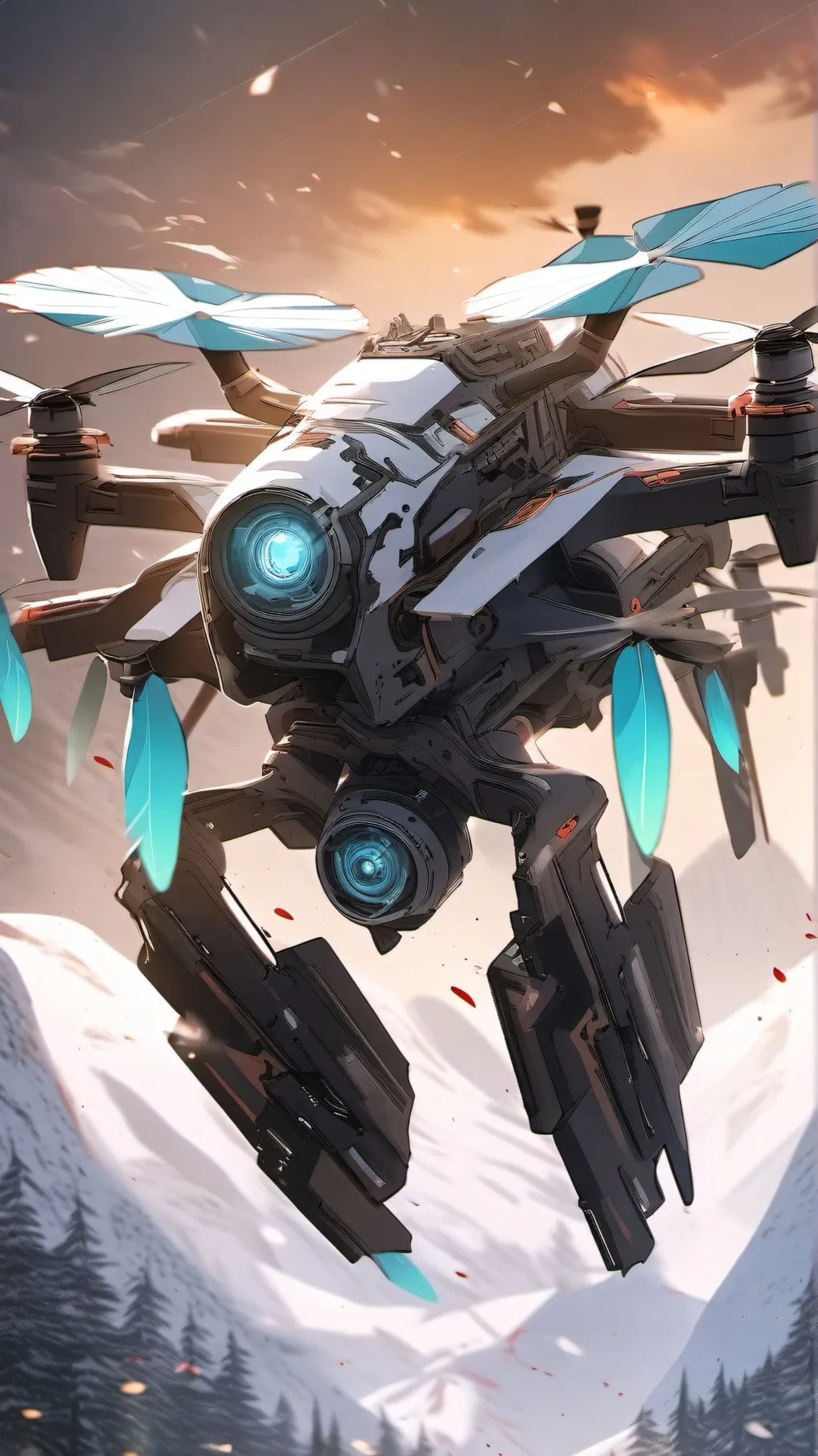 ai character: md meets tadc background