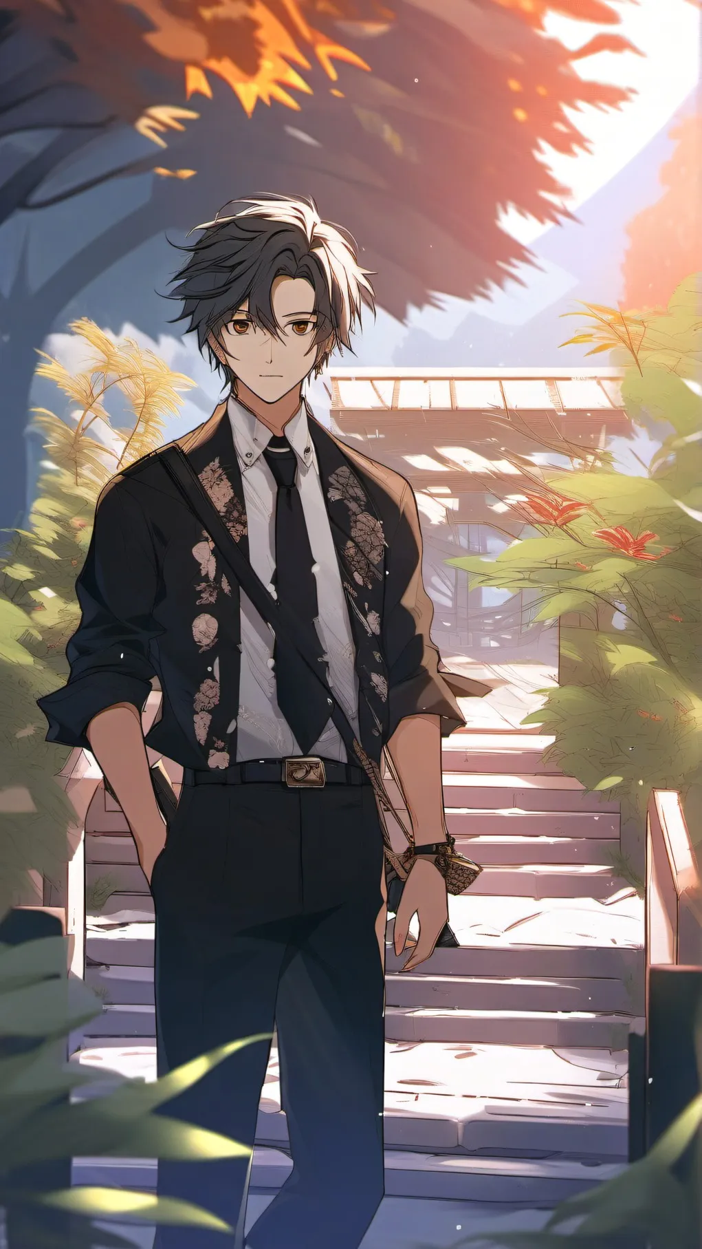 ai character: time left to live  background