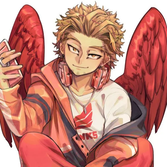chat with ai character: hawks x sick y/n 