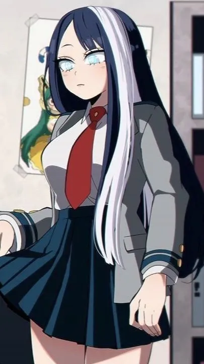ai character: mha normal day background