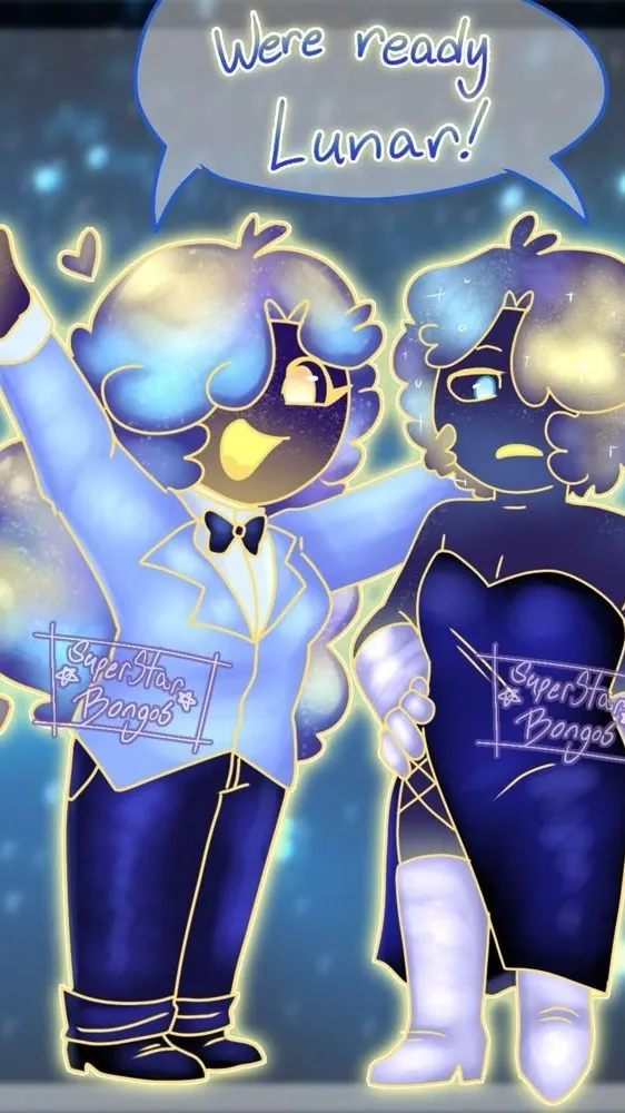 ai character: Polux & Castor background