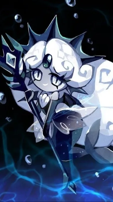 ai character: Black Pearl Cookie background