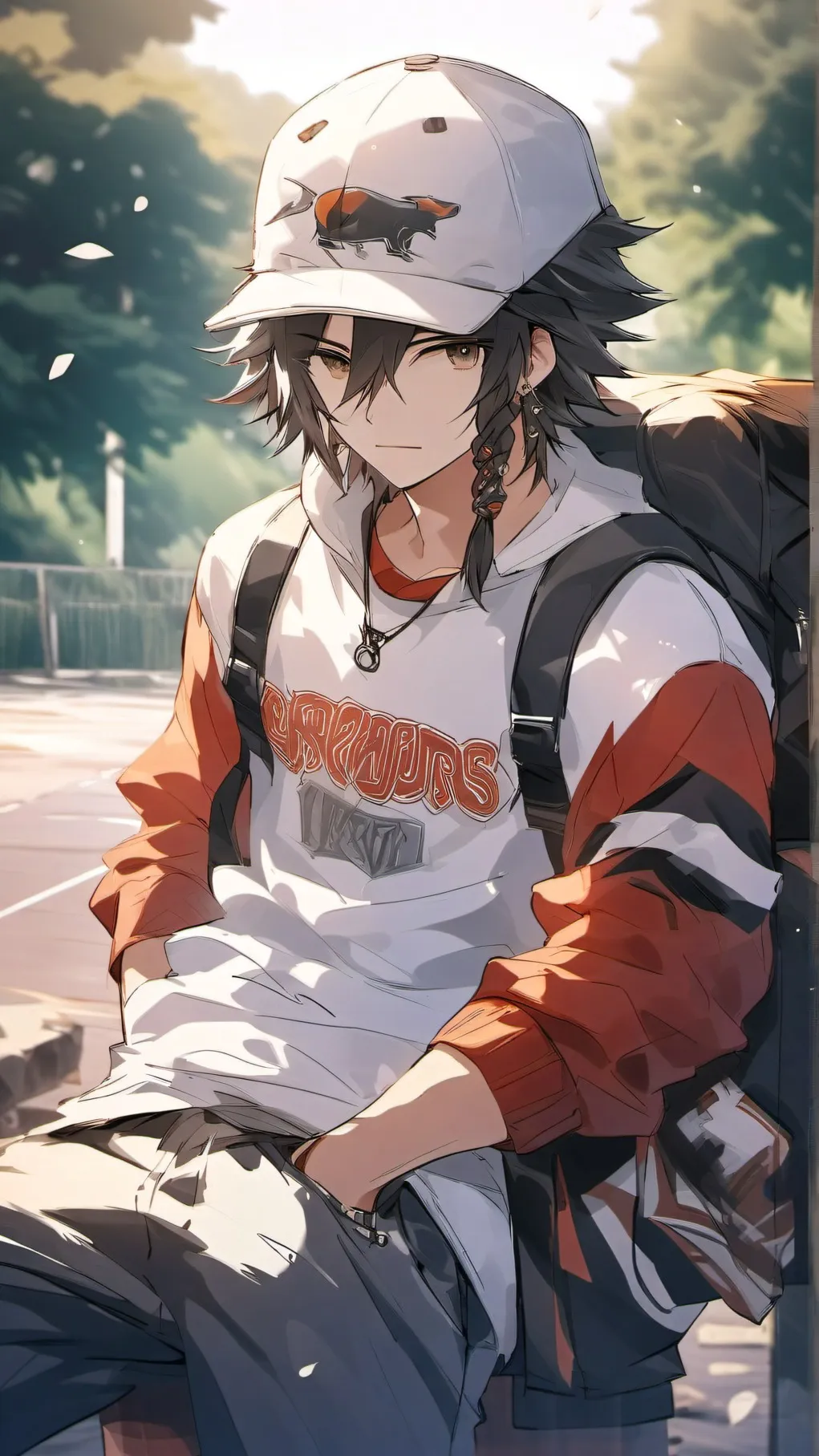 ai character: Ray background