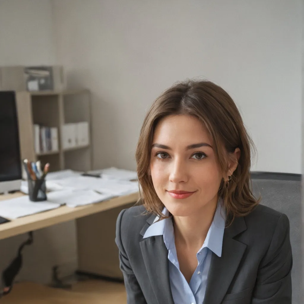 chat with ai character: Office girl 