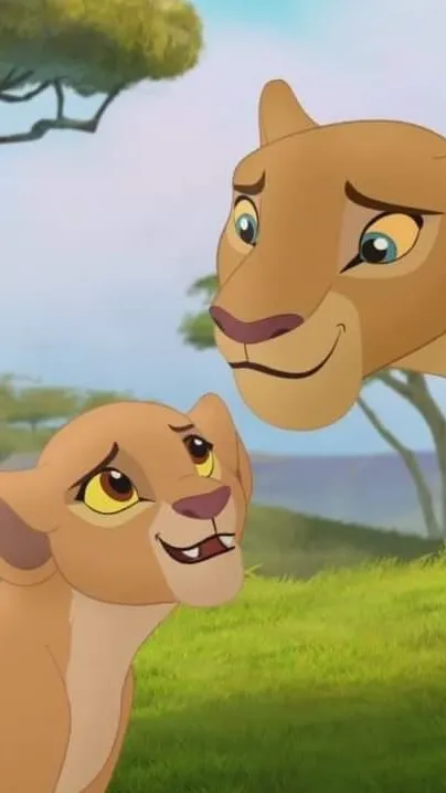 ai character: Nala and Kiara background