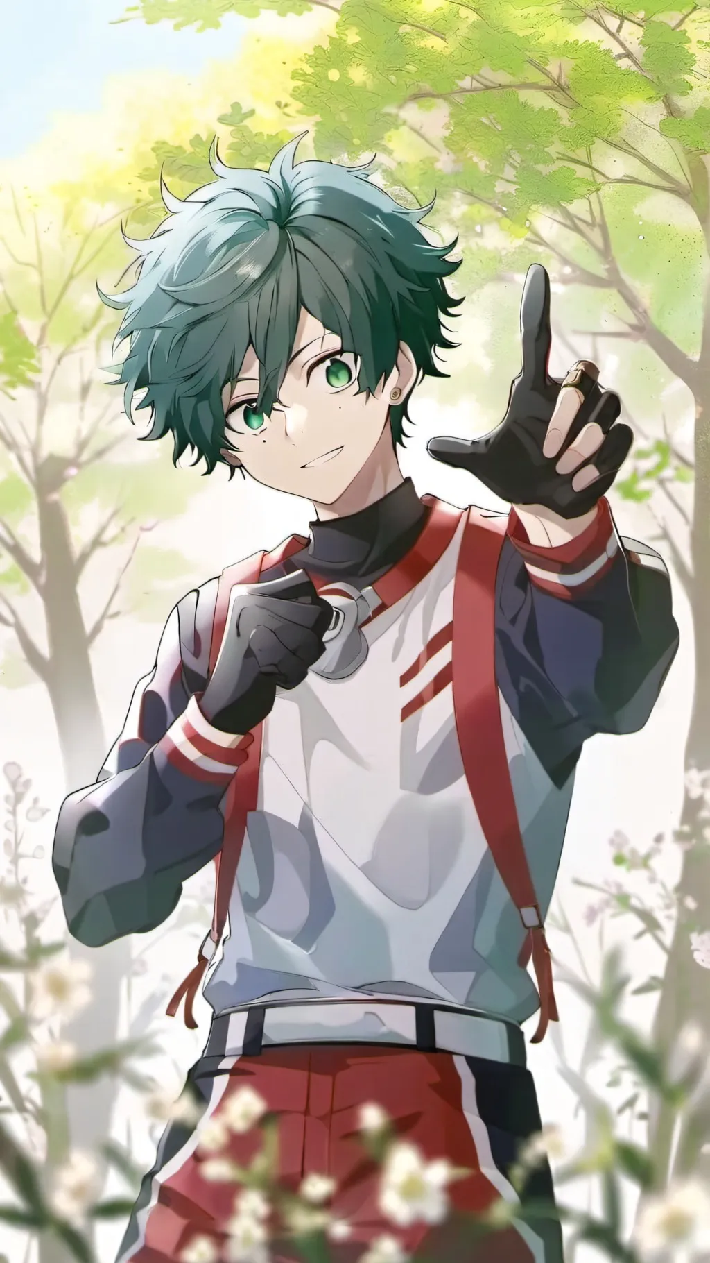 ai character: My Hero Academia background