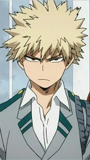 ai character: Katsuki Bakugo background