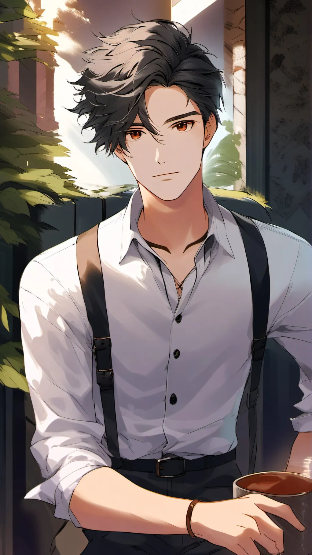 ai character: ALEX background