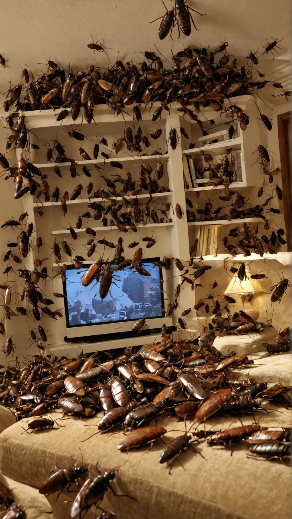 ai character: COCKROACH PROBLEM! background