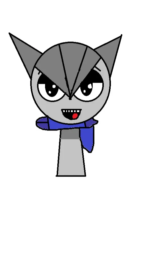 ai character: Gray India background