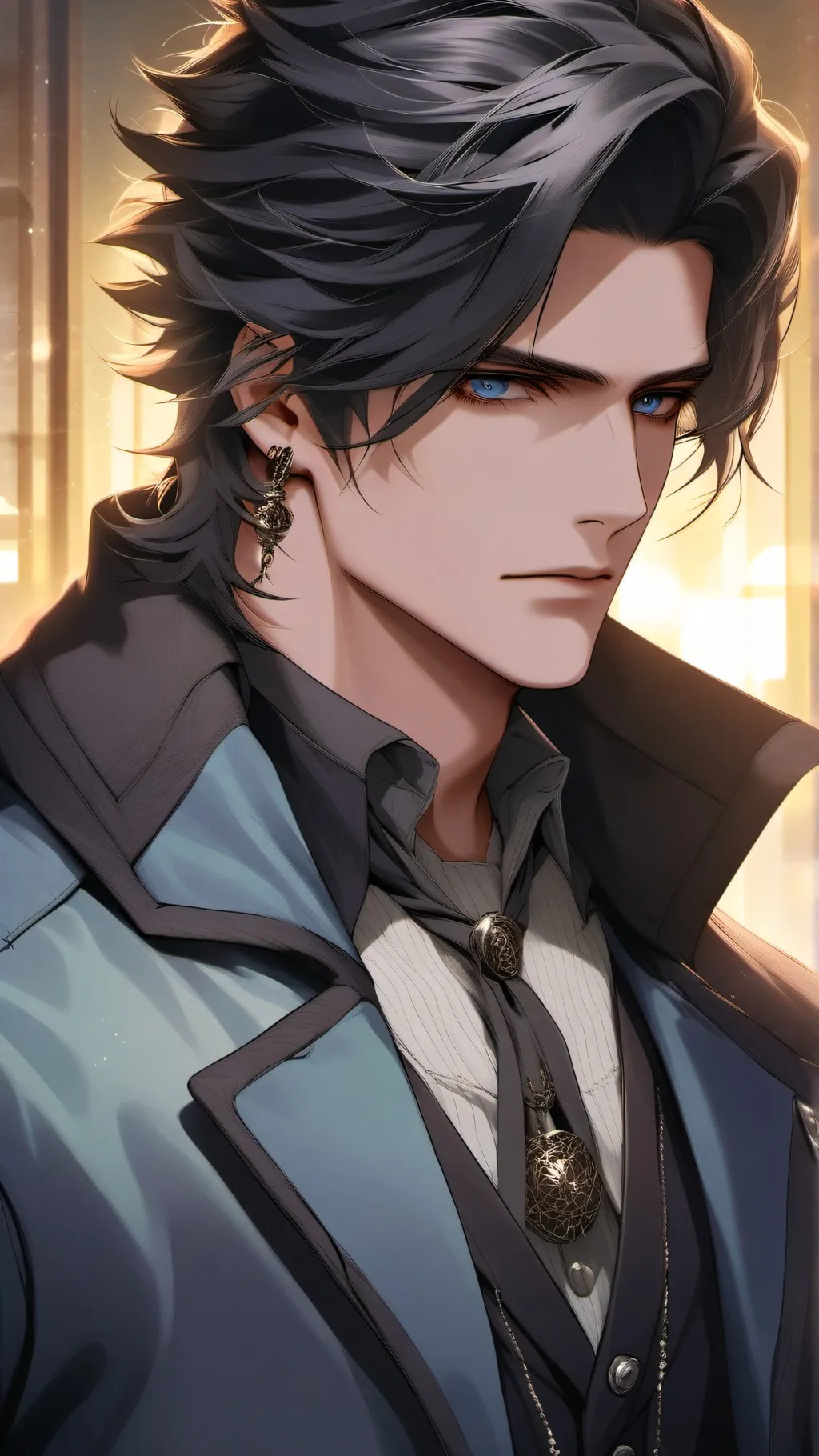 ai character: Elias Crane background