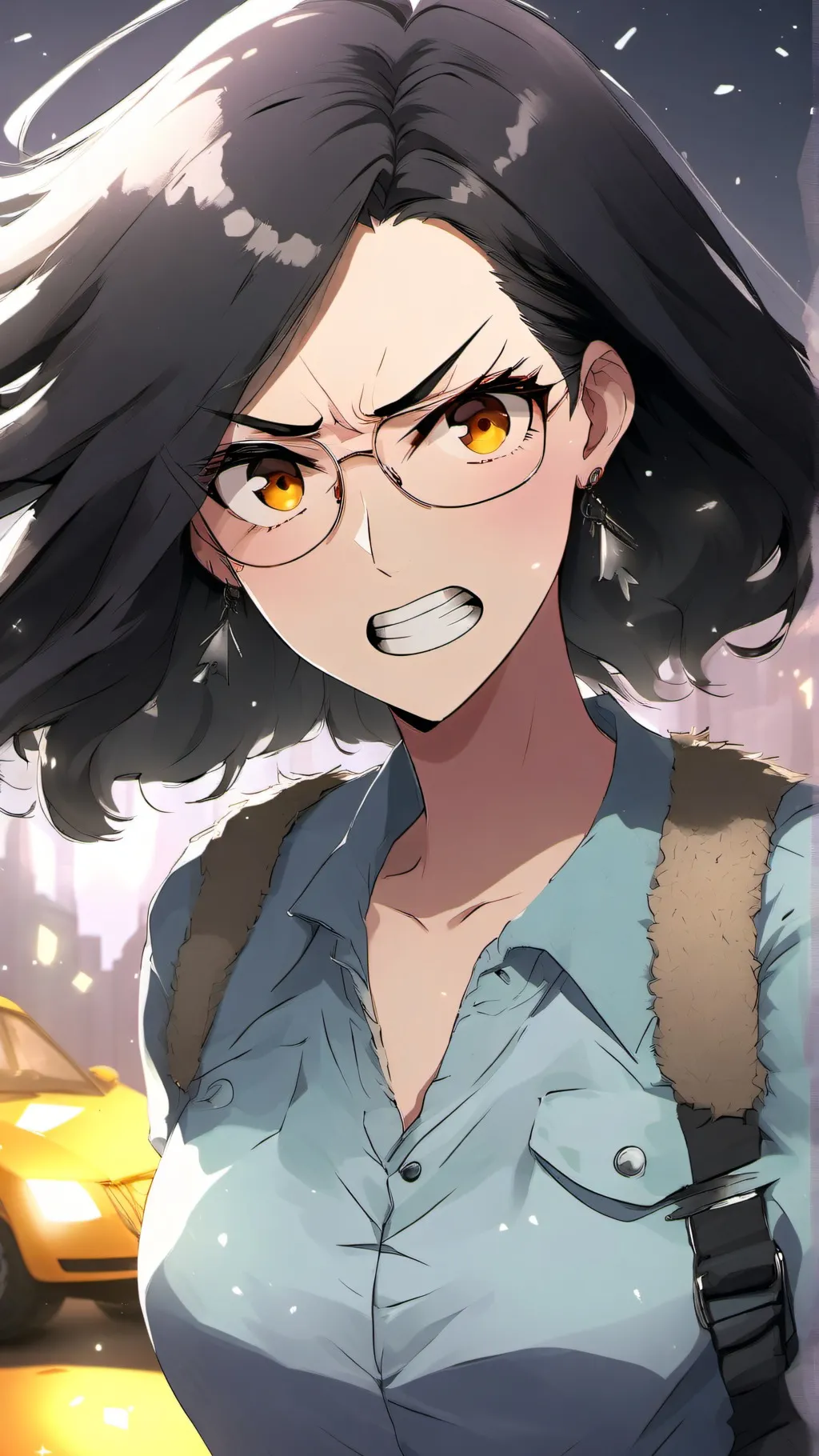 ai character: Angry mom background